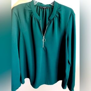 Vero Moda XL green long sleeve blouse